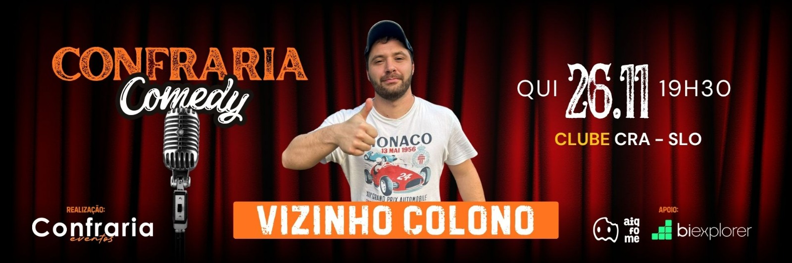 Banner do evento Vizinho Colono